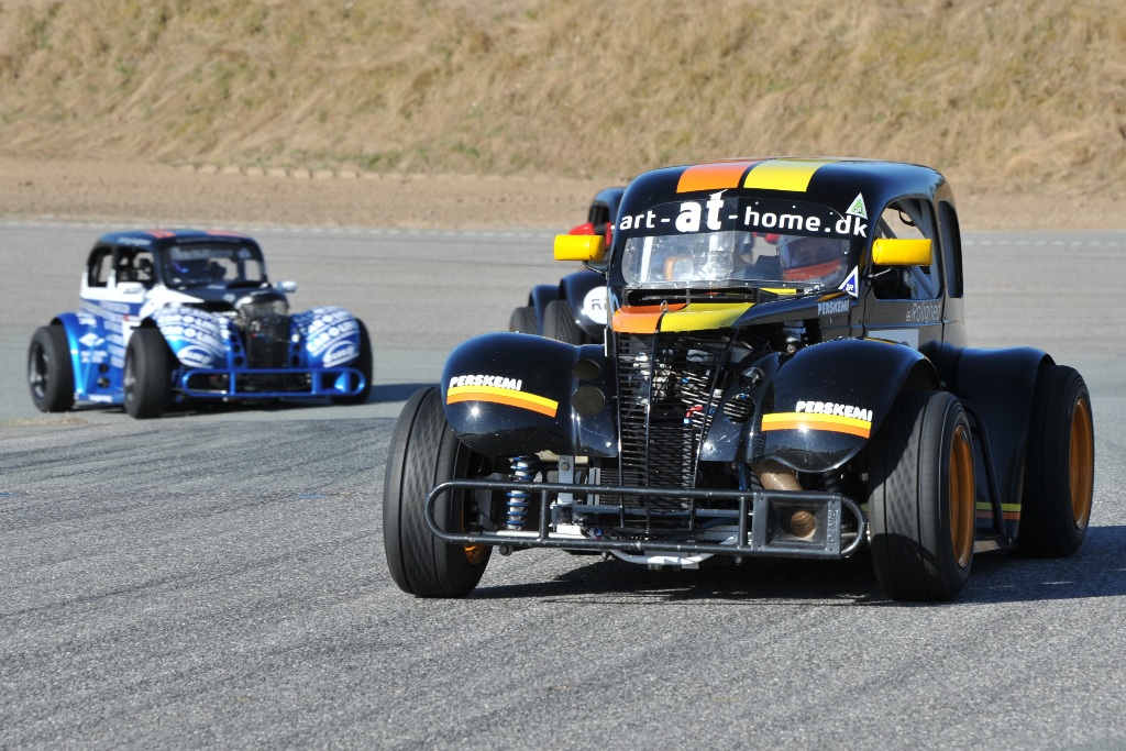Århusianske Lasse Rolighed er på hjemmebane, når OK Legend Car Cuppen deltager i Classic Race Aarhus.